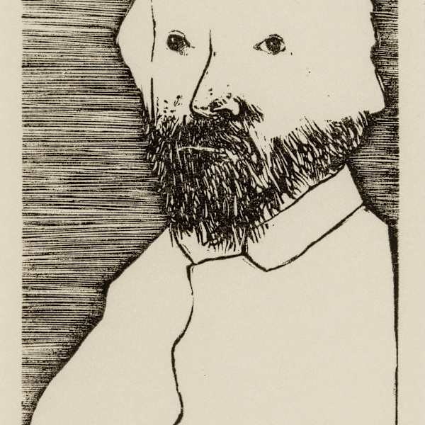 "Charles Meryon" by Leonard Baskin, Image 1.