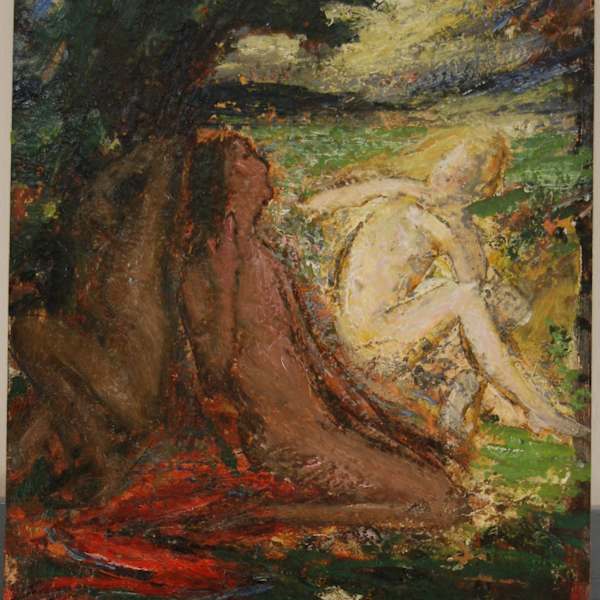 “Nudes Sunbathing” by Theresa Bernstein, Image 1.