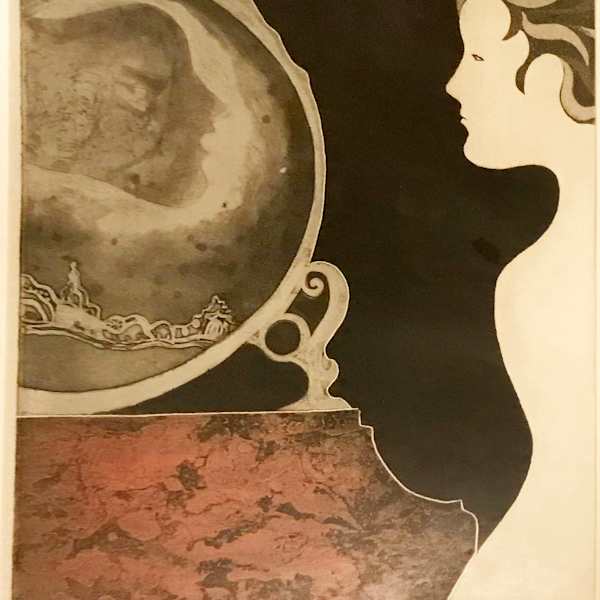 Closed Mirror by Bartolomeo Dos Santos, Image 1.