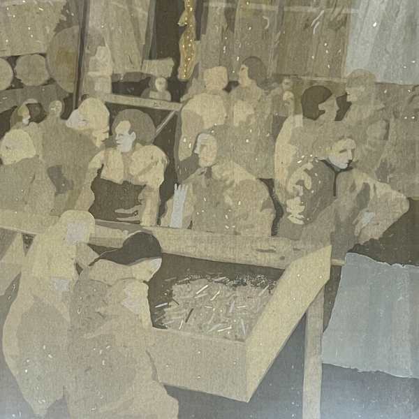 Feminine Instincts Devoted to the Manufacture of Arms by Bryon Burford, Image 1.