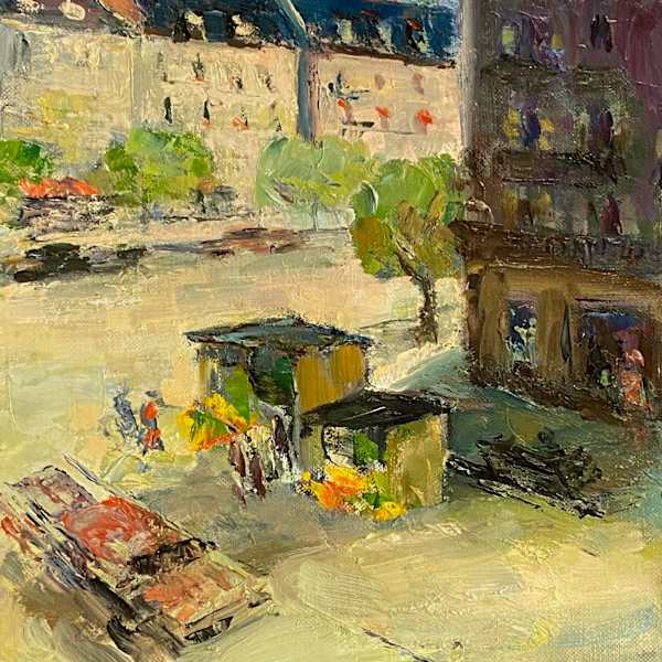 Paris Street Scene by Maria Von Riddlestein, Image 1.
