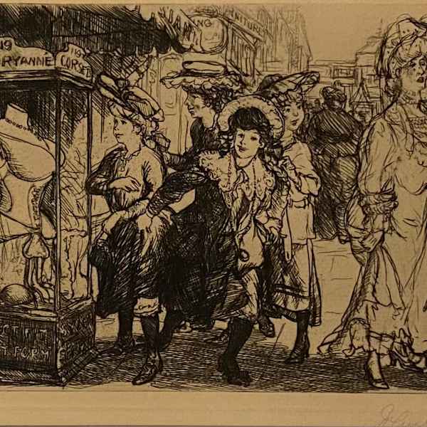 The Showcase by John Sloan, Image 1.
