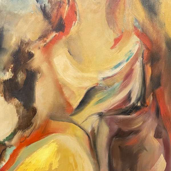 Lonesome Finery  (Portrait of a Woman) by Walter Quirt, Image 1.