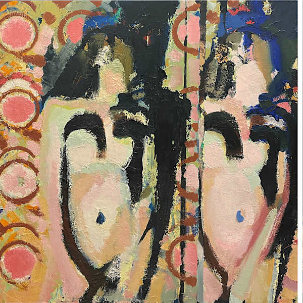 The Stripper (Triptych) by Jerome Witkins, Image 1.