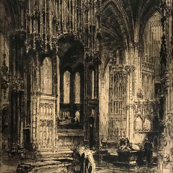 Winchester Cathedral by Fitton Hedley, Image 1.