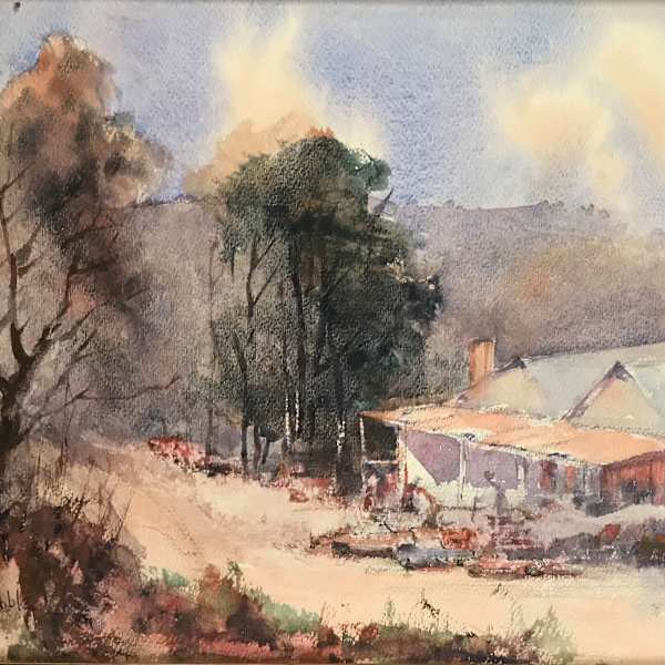 The roadside Stall by WH Hibble, Image 1.