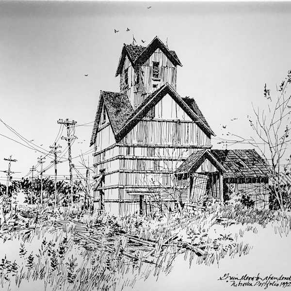 Grain Elevator by Robert Hanna, Image 1.