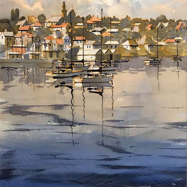 View of Harbor, Hobart, Tasmania by Roger Murphy, Image 1.