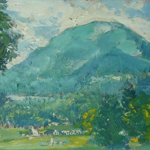 Landscape Mt Monadnock by Gifford Beal, Image 1.