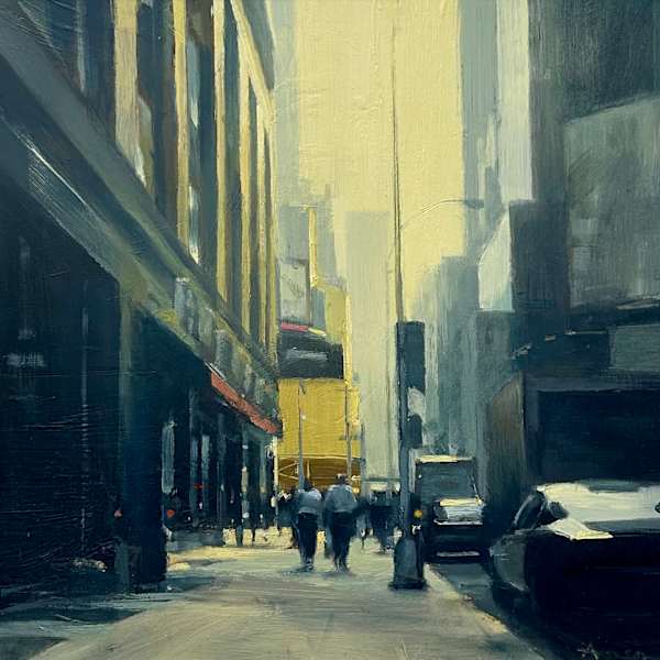 Early Morning, Times Square by Ben Aronson, Image 1.