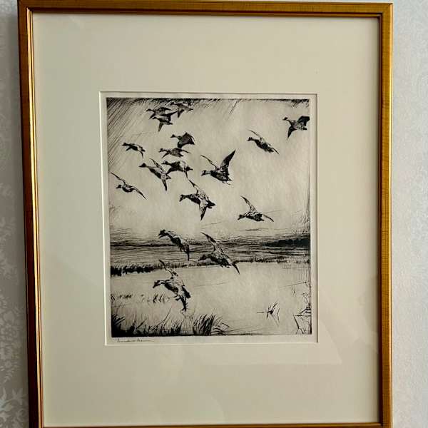 Here They Come by Frank Benson, Image 2.