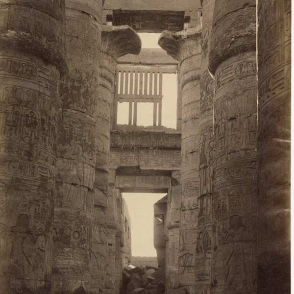 Karnak Egypt 1862 by Frances Bedford, Image 1.