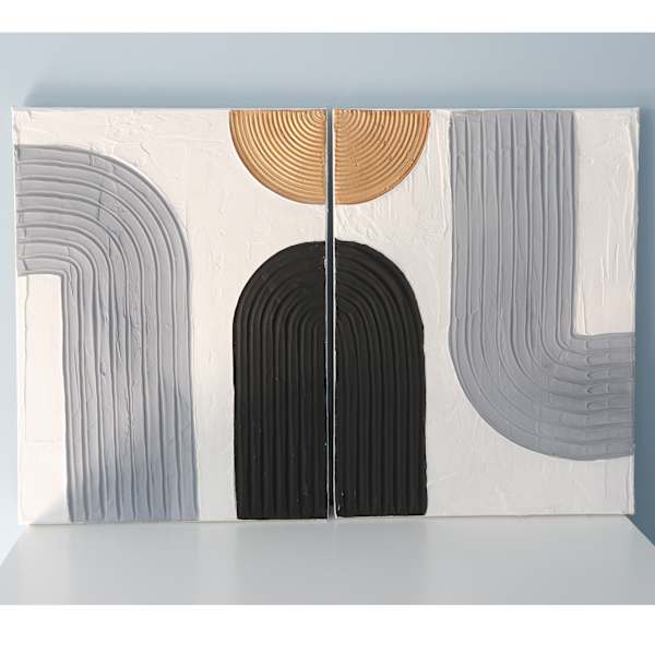 Black and Gray Arches by Amanda VanEver, Image 6.