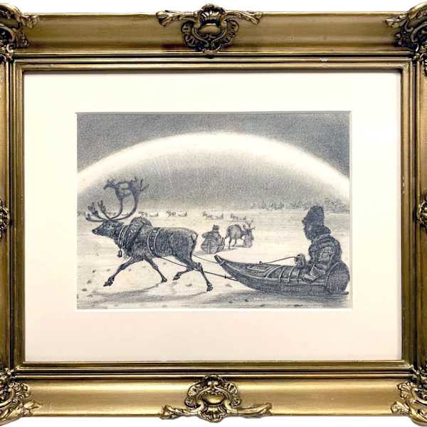 Untitled (Nordic Scene) by School of C. KRIEGHOFF, Image 2.