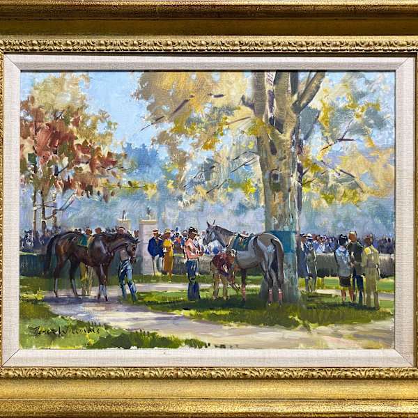 Equine Afternoon by Peter Williams (1934-2018), Image 2.