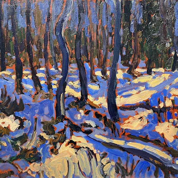 Shadows on Snowfall by Lawrence Washburn, Image 3.