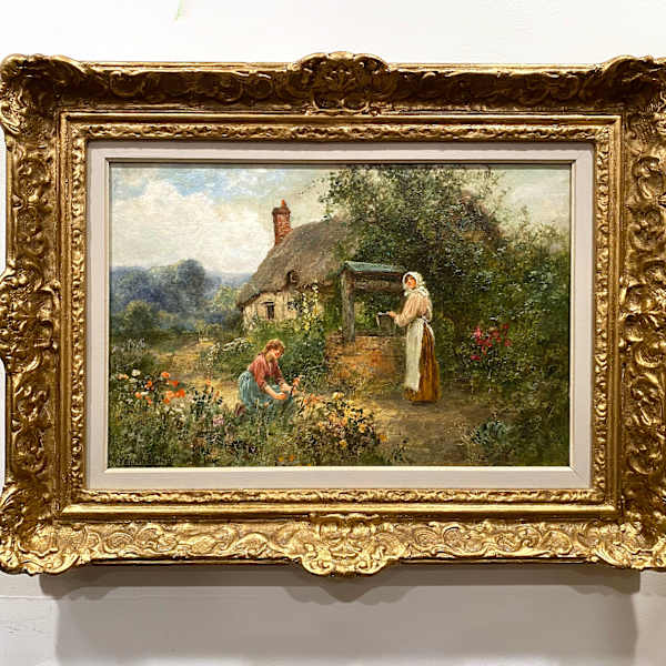 At the Well by Henry John Yeend-King (1855-1924), Image 8.