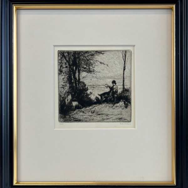 By the Water by Greta Delleaney (1884 - 1968), Image 1.