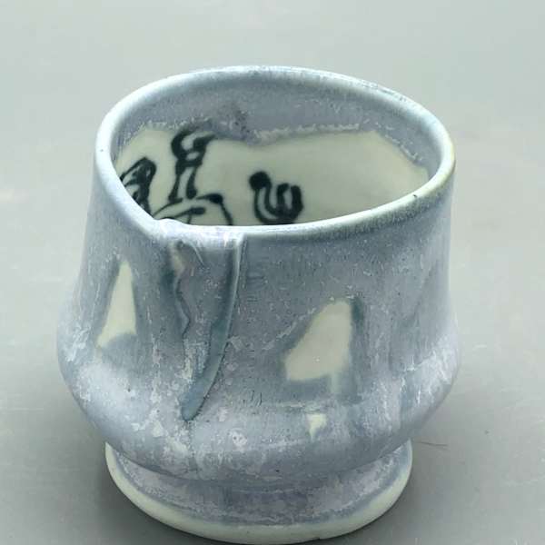 Shot Glass with Robot by Thomas Bumblauskas, Image 2.