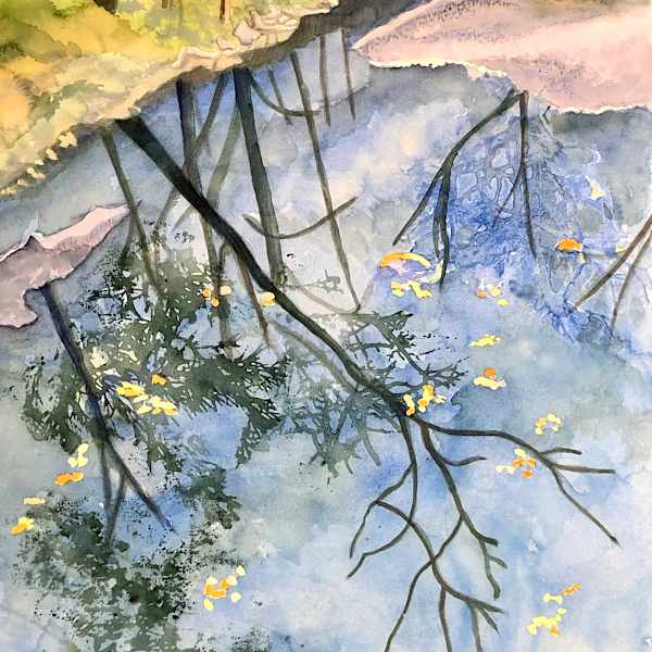 Creek Walk #2 by Barbara Bell, Image 1.