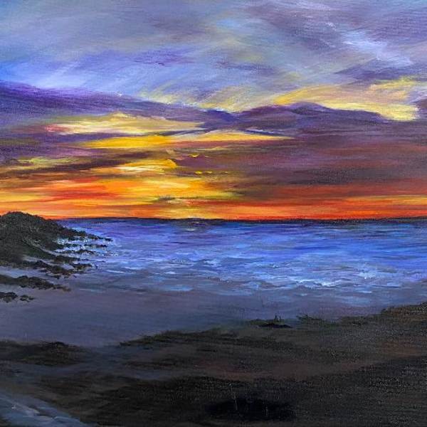 The Soothing Sunset of Cape May by Carolyn Boccella Bagin, Image 1.