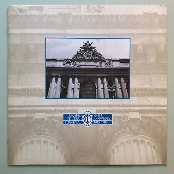 Grand Central Terminal 75th Anniversary brochure by Grand Central Terminal, Image 1.