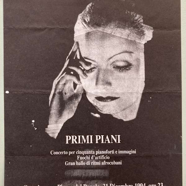 Primi Piani flyer by Comune di Roma Assessorato alla Cultura, Image 1.