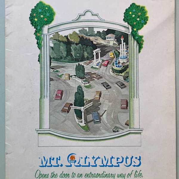 Sales Brochure by Mt. Olympus, Image 1.