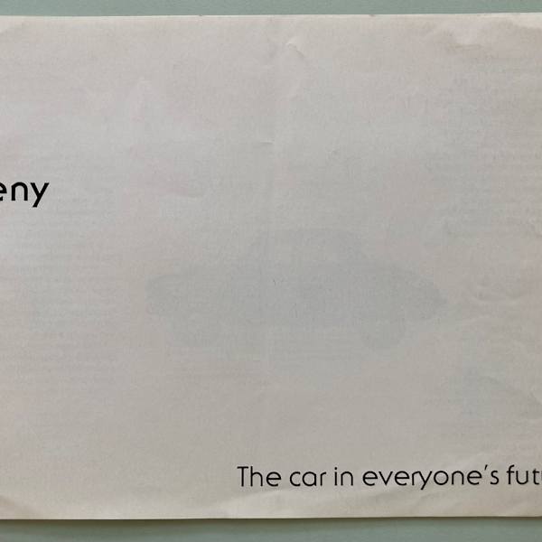 Reny: The car in everyone's future by Reny, Image 1.