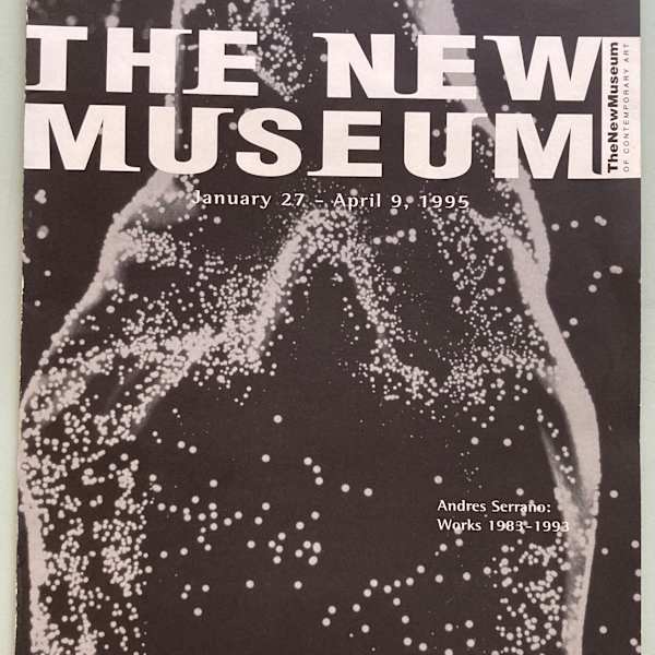Andres Serrano Works 1983-1993 by New Museum, Image 1.