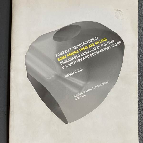 Pamphlet Architecture 24 by David Ross, Image 1.