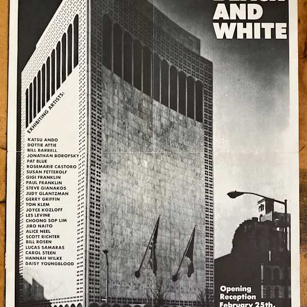 Not Just Black And White poster by Gigi and Paul Franklin, Image 1.