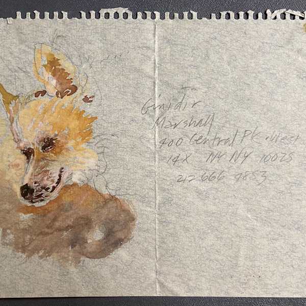 illustration of fox by art unknown, Image 1.