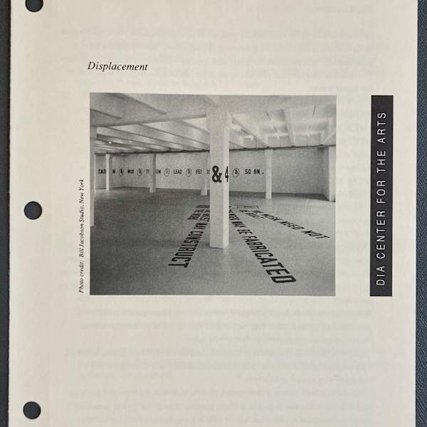 exhibition brochures by Dia, Image 1.