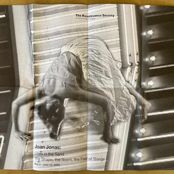 Joan Jonas: Lines in the Sand by Renaissance Society, Image 1.