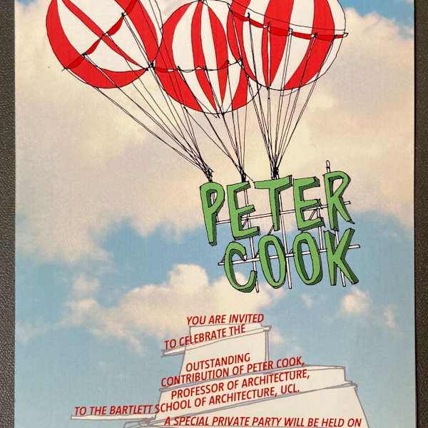 Peter Cook by Bartlett School of Architecture, Image 1.