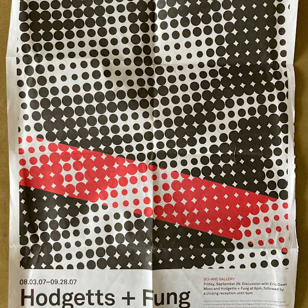 Hodgetts + Fung poster by SCI-ARC, Image 1.