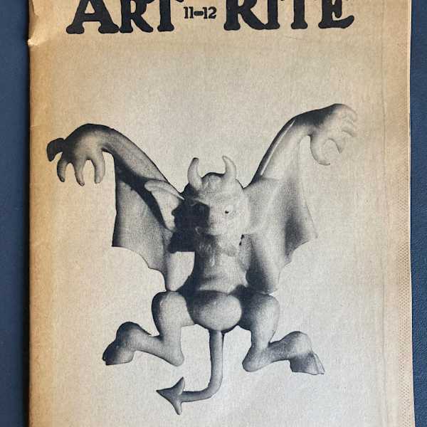Art-Rite 11-12 (cover: Ed Ruscha) by Ed Ruscha, Image 1.