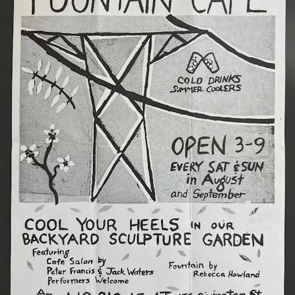 No Rio's Fountain Cafe by ABC No Rio, Image 1.