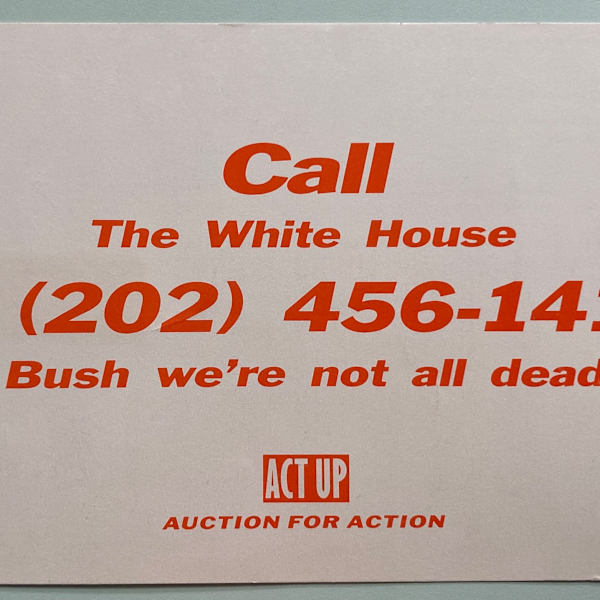 Call The White House by Act Up, Image 1.
