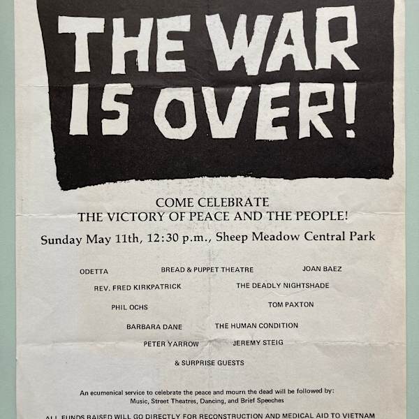 The War Is Over by Bread and Puppet Theatre, Image 1.