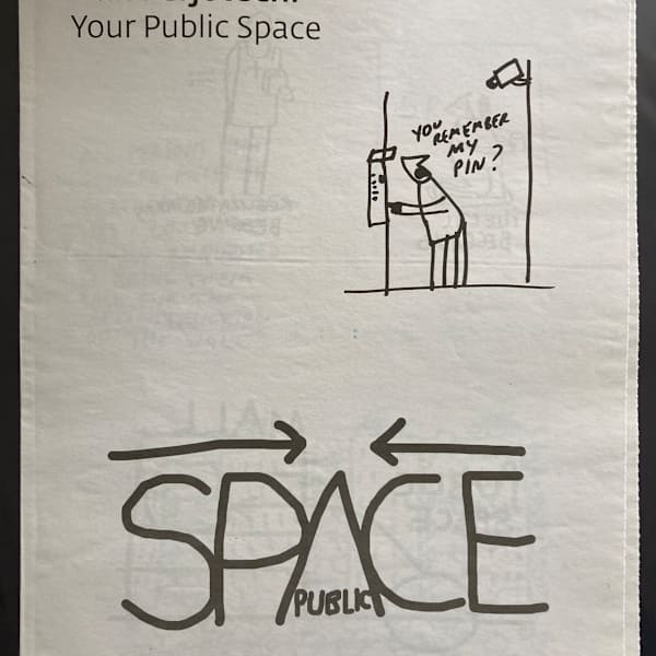 Your Public Space by Dan Perjovschi, Image 1.