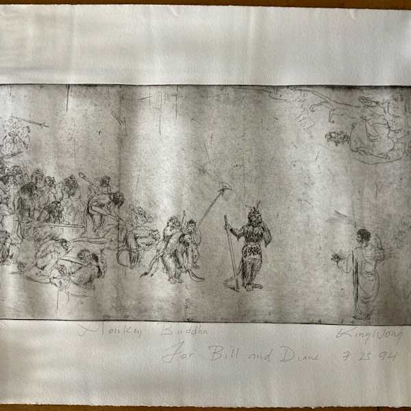Monkey Buddha by King Wong, Image 1.