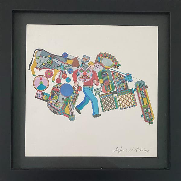 Tottenham Court Underground by Eduardo Paolozzi, Image 1.