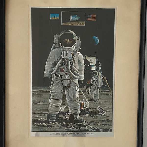 "One Small Step For a Man, One Giant Leap for Mankind" by misc. unknown, Image 1.
