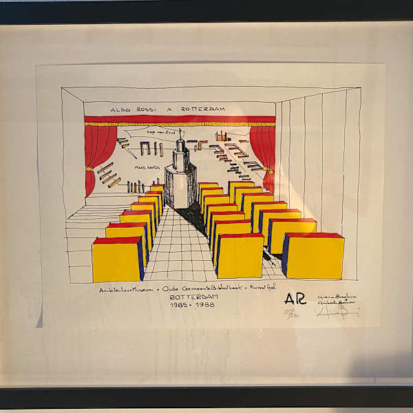 Aldo Rossi a Rotterdam by Aldo Rossi, Image 1.