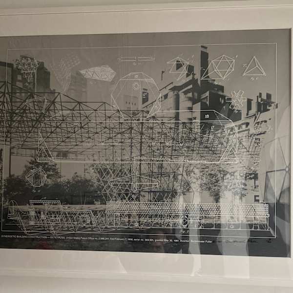 Synergetic Building Construction—Octetruss by Buckminster Fuller, Image 1.