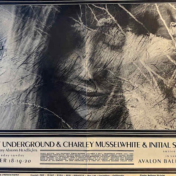 Velvet Underground & Charley Musselwhite & Initial Shock by Bellmer Wright, Image 1.