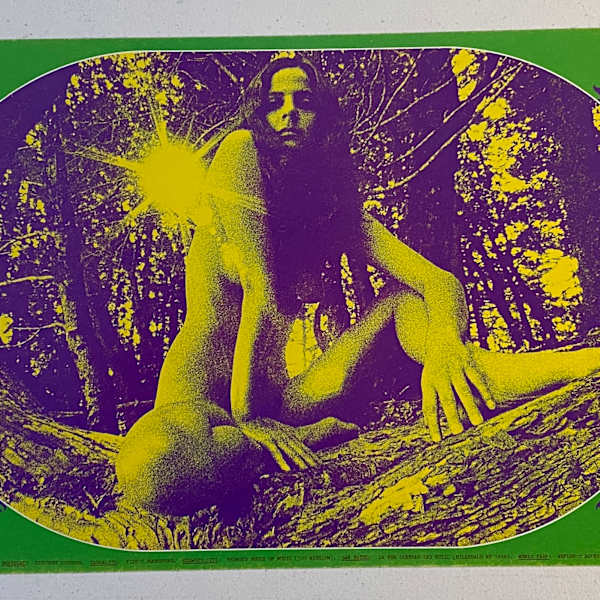 "Sitting Pretty," Blue Cheer, Country Joe & the Fish, Lee Michaels, Flamin' Groovies, Mad River, Mount Rushmore, December 31, Avalon Ballroom by Bob Schnepf, Thomas Weir, Image 1.