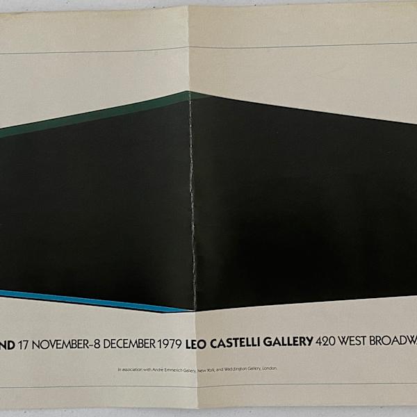 Kenneth Noland 17 November–18 December 1979 Leo Castelli Gallery by Kenneth Noland, Image 1.